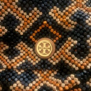 Tory Burch Multicolor Beaded Shoulder Bag